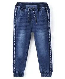 بيبي هاغ - بنطال جينز بطول كامل - أزرق