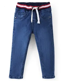 بيبي هاغ - بنطال جينز رياضي بطول كامل - أزرق غامق