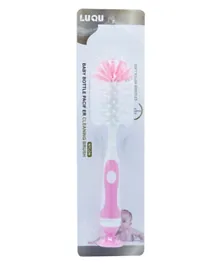 Luqu Bottle & Nipple Cleaning Brush Pink