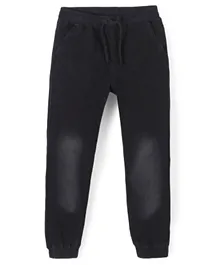 باين كيدز - بنطال جينز مغسول - أسود