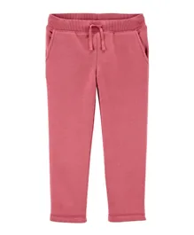 OshKosh B'Gosh Elastic Waist Pants - Pink