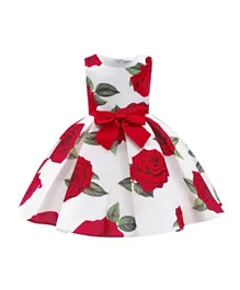 كووكي كيدز فستان حفلات بطبعة زهور - متعدد الألوان