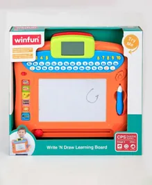 Win Fun - Write 'N Draw Learning Board