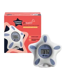 Tommee Tippee Closer to Nature Bath and Room Thermometer - White