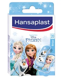 Hansaplast Disney Frozen Kids Plasters Pack of  20 Strips - Blue