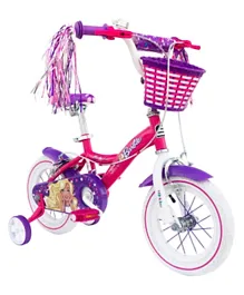 سبارتان - دراجة مايتل باربي الوردية (السلة غير مدرجة) - 12 بوصة