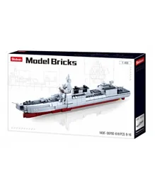 Sluban - Model Bricks - 055 Destroyer (578 Pcs)