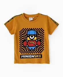 Universal Minions Fashion T-Shirt - Ochre Yellow