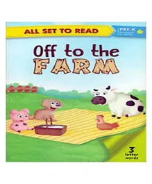Om Kidz All Set To Learn Off To The Farm Paperback - 32 pages