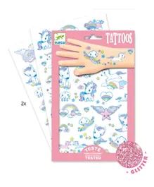 Djeco Unicorns Glitter Tattoos