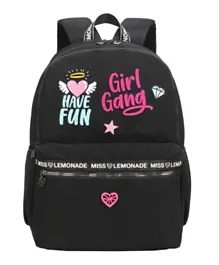 Miss Lemonade Girl Power Backpack - Black