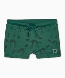 Zippy Dinosaur UPF80 Swim Shorts - Green