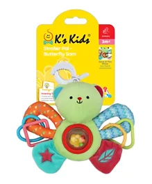K's Kids Stroller Pal Sam as Butterfly - Multicolour
