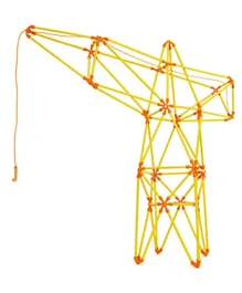 Hape Wooden Truss Crane - Yellow