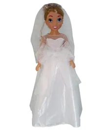 Bambolina Bride Fashion Doll - Height 80 cm