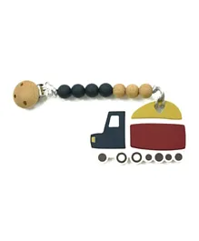 Luqu Silicone Pacifier Beads - Truck