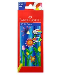 Faber Castell Oil Pastels - 12 Pieces