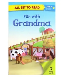 Om Kidz All Set To Read Fun With Grandma Paperback  - 32 pages