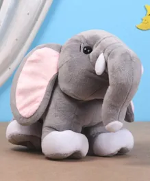 بيبي هاغ - لعبة الفيل الناعمة للأطفال - رمادي