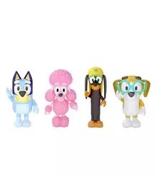 Bluey Family and Friends 4 Pack - Multicolor