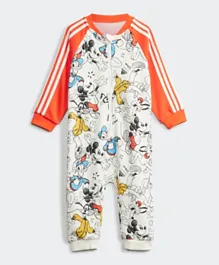adidas X Disney Mickey Mouse Allover Printed Bodysuit - Multi Color