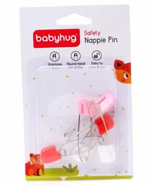 Babyhug-Baby Safety Pins - Multicolor