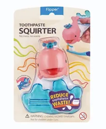 Flipper Toothpaste Squirter Whale for Kids - Pinki