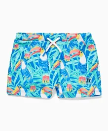Zippy Toucan UV80 Swim Shorts - Blue