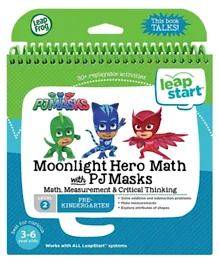 LeapFrog LeapStart Moonlight Hero Math with PJ Masks Book - Multicolour