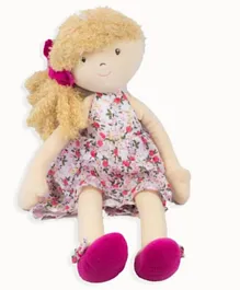 Bonikka Rosemary Blonde Hair With Flower Print Dress Shoe Box Large - Multicolor