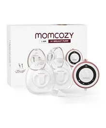 Momcozy - V1 Hospital Grade Breast Pump, Hands-Free & Portable Double Electric Breast Pump