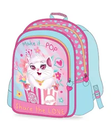 Lulu Caty - Backpack 2 Main Compartments and 2 Side Pockets - 16 inches