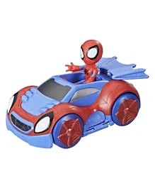 Hasbro - Marvel Spidey And His Amazing Friends Spidey Action Figure And Web-Crawler Vehicle