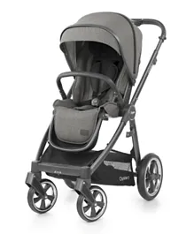 Oyster Kids Babystyle 3 Premium Compact Fold Baby Stroller - Mercury City - Grey