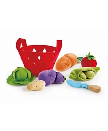 Hape Toddler Vegetable Basket Kitchen & Food Playset