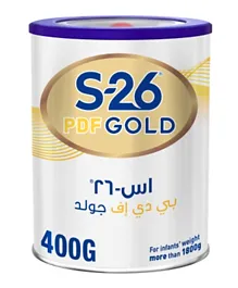 Nan S26 PDF Gold Post Discharge Formula Milk Based Formula - 400g