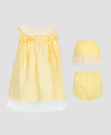 Kholud Kids - Children's Dress - Yellow