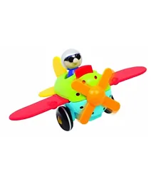 Funskool - Build N Play Aeroplane - Multicolor