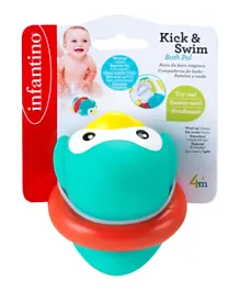 Infantino Kick & Swim Bath Toys Pals