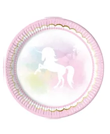 Procos Believe In Unicorn Paper Plates Large - Pack of 8