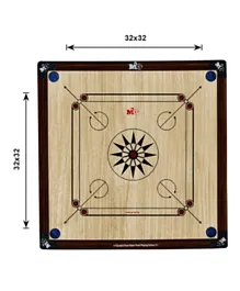 Mountain Gear - Carrom Board with Coins & Striker