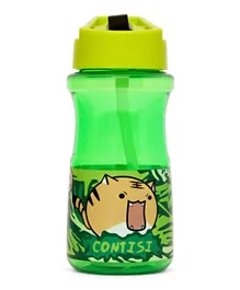 Eazy Kids Water Bottle with Straw 500ml - Green