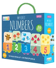 Sassi Steam Puzzle  My First Numbers - 20 Pieces