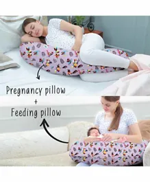 Rabitat Duo Motherhood Pregnancy and Feeding Pillow - Mongolia