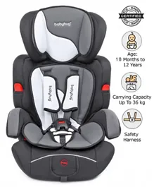Babyhug Safe Journey Forward Facing Car Seat - Grey