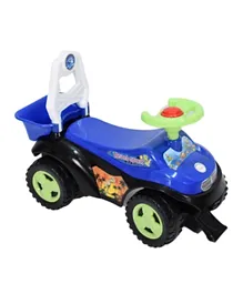 Amla Care - Dinosaur Push Car - Blue