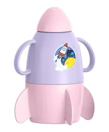 Rocket Appearance Baby Drink Cup - Purple