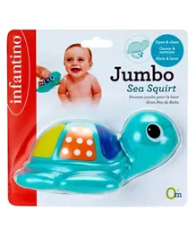 Infantino Jumbo Sea Squirt Turtle - Blue