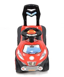 Amla - Baby Push Car With Music - Red Color Q03-2R