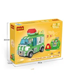 International Toys - Watermelon Car/Store Block Set - 221 Pcs